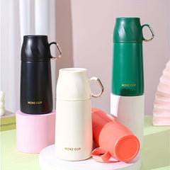 Mini Thermal Mug Stainless Steel Vacuum Insulated Bottle with Cup