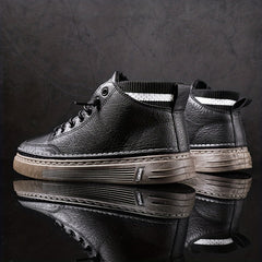 Men's Lace up Sneakers Breathable Walking Shoes