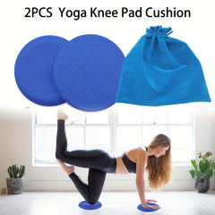 Yoga Knee and Elbow Pads, Non Slip Silicone, Gym Fitness Training