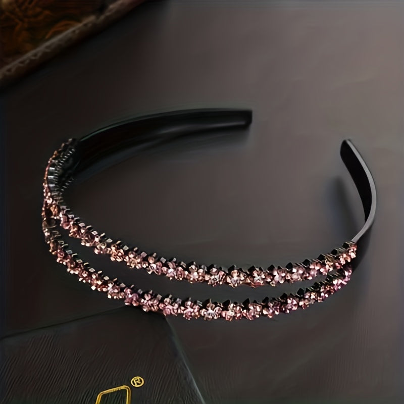Anti-skid Double Row Headband With Teeth For Women And Children