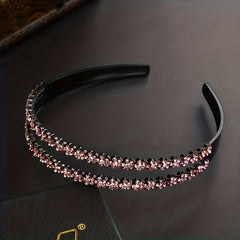 Anti-skid Double Row Headband With Teeth For Women And Children