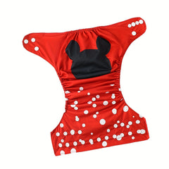 Print Pocket Reusable Cloth Diaper for Baby - Diaper with Inserts