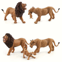 Realistic Lion Model Animal Model Toys Desktop Display Garden Display