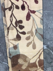 Leaf Print Skinny Leggings for Women