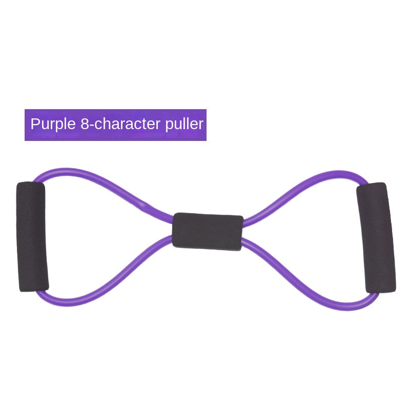 8 Shape Resistance Band Stretcher - Home Fitness Equipment for Shoulder and Back