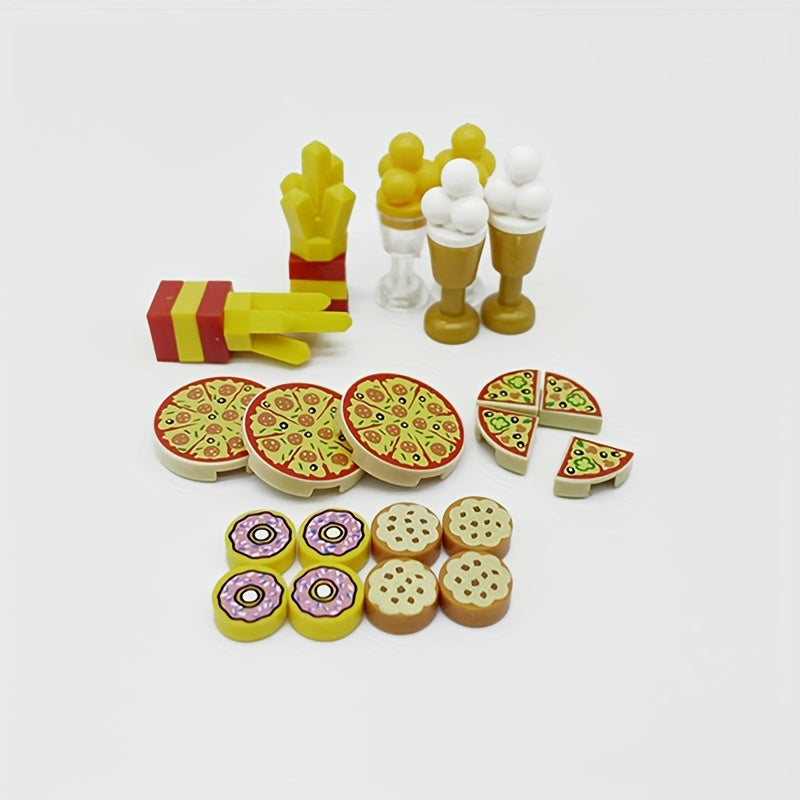 City Food Building Blocks Set