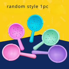 Beach Water Toy Small Water Spoon Doll House Colander Bathtub Accessories