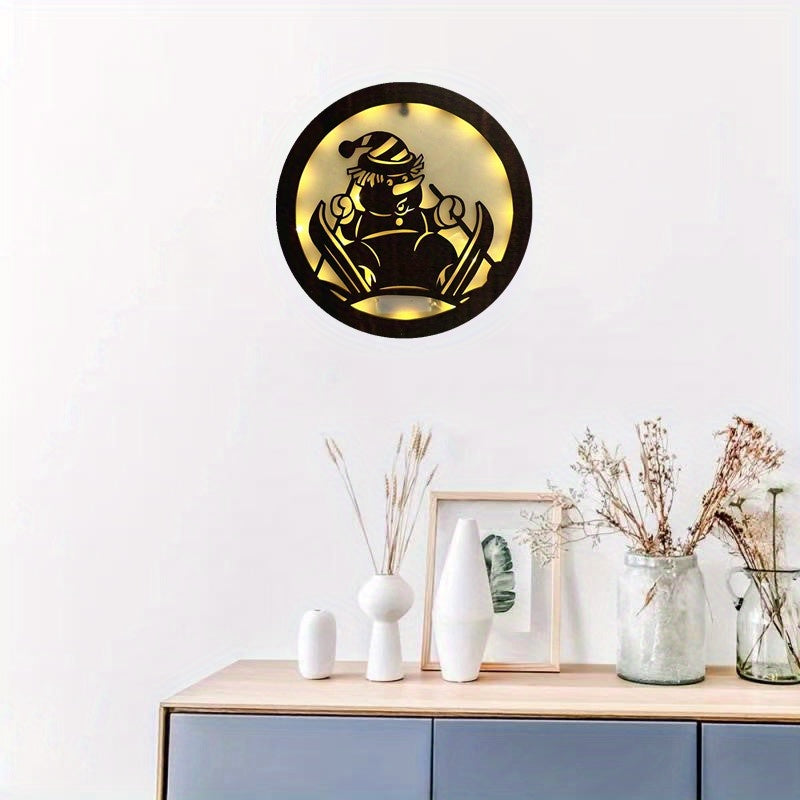 Upgrade Timing Function LED Lamp Carving Creative Fairy Tale Story Shape Lamp