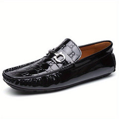 Men's Moccasin Loafer Shoes Slip On Comfy Non-slip