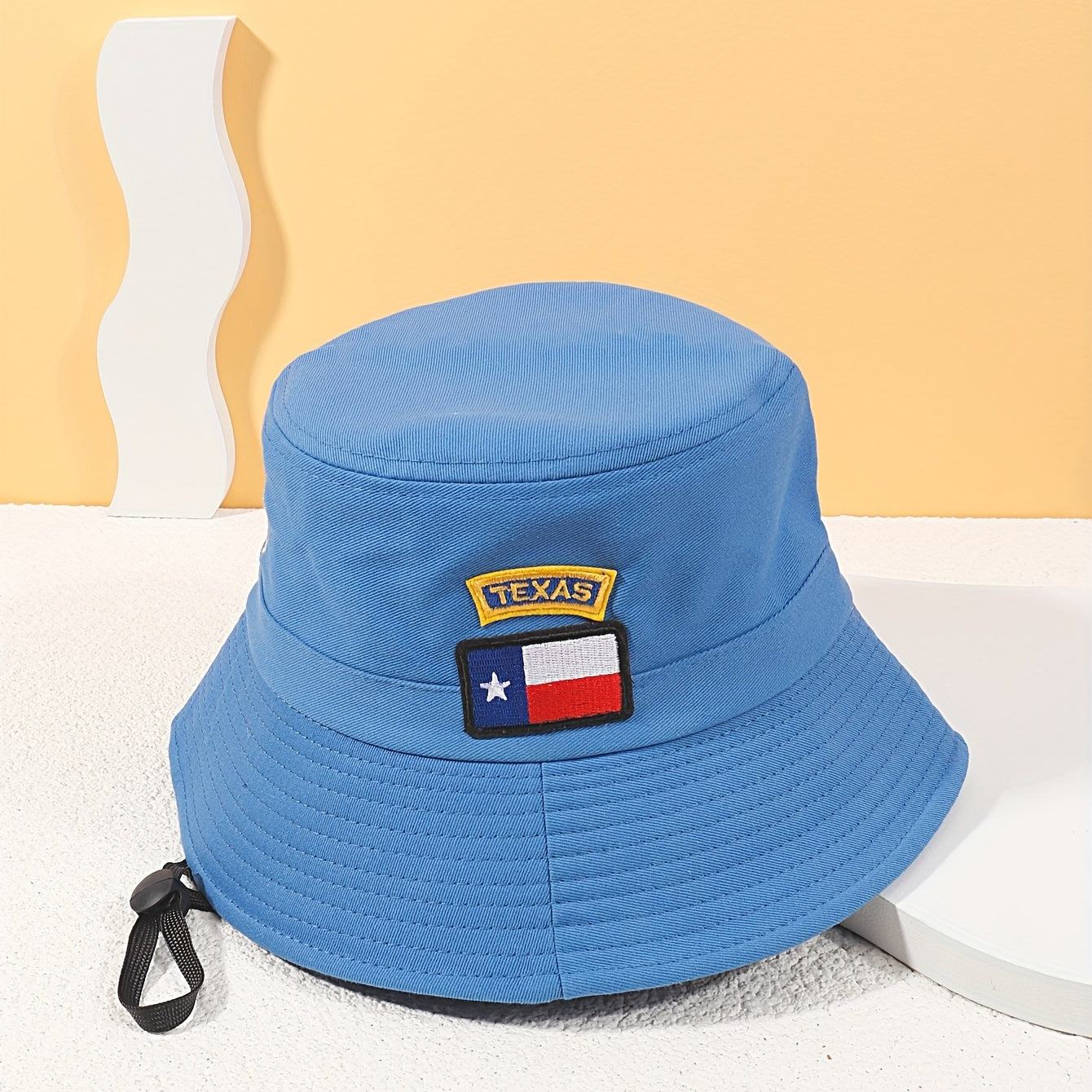 D Embroidery Bucket Hat Sunscreen Cartoon Beach Hat