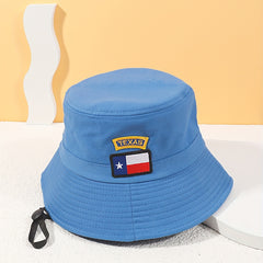 D Embroidery Bucket Hat Sunscreen Cartoon Beach Hat