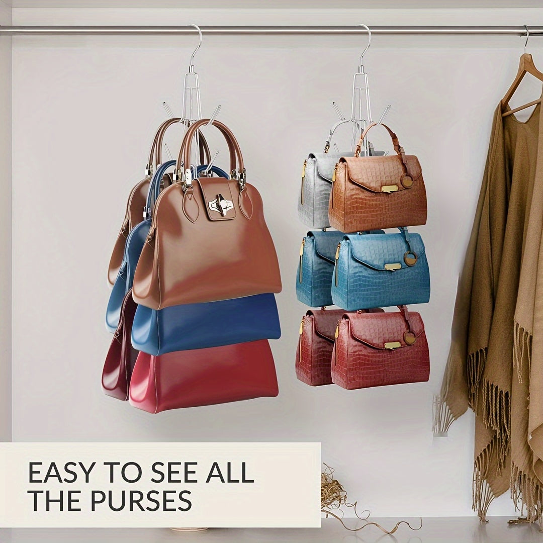 Metal Handbag Storage Hook Backpack Rack Saves Space Hanger