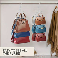 Metal Handbag Storage Hook Backpack Rack Saves Space Hanger