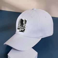 Cartoon York Baseball Cap Solid Print Casual Sun Hats Man Unisex Dad Hat