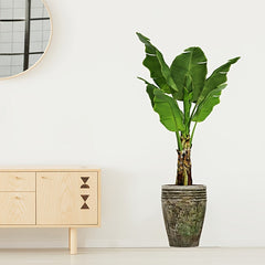 Modern Art Green Plant Removable Sticker for Bedroom Living Room