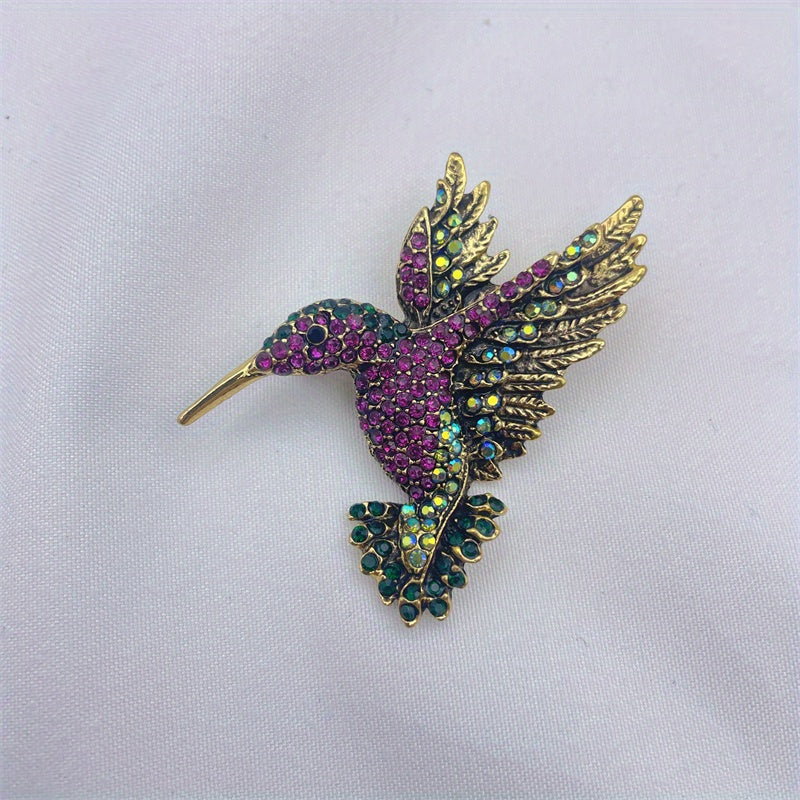 3D Stereo Creative Metal Handle Mirror Classic Peacock Handheld Makeup Mirror