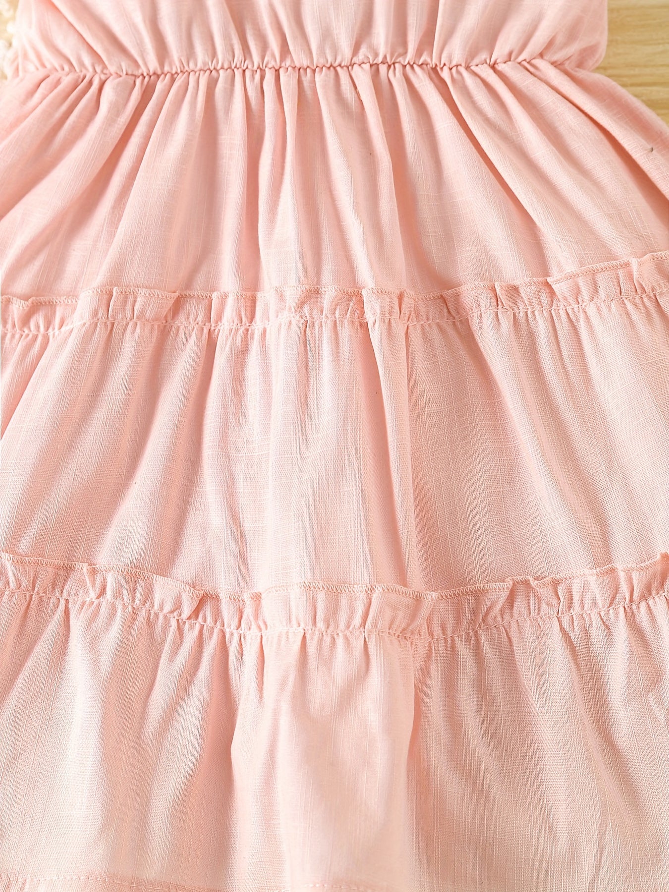 Baby Girl's Ruffle Cami Dress Kid's Pleated Dress