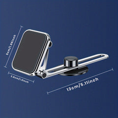 360 Rotatable Aluminum Car Phone Holder