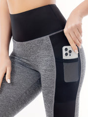 Quick Dry Butt Lifting High Waist Leggings with Pocket