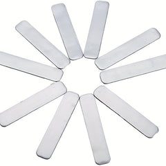 Plastic Weighted Lead Strips for Improved Golf Swing