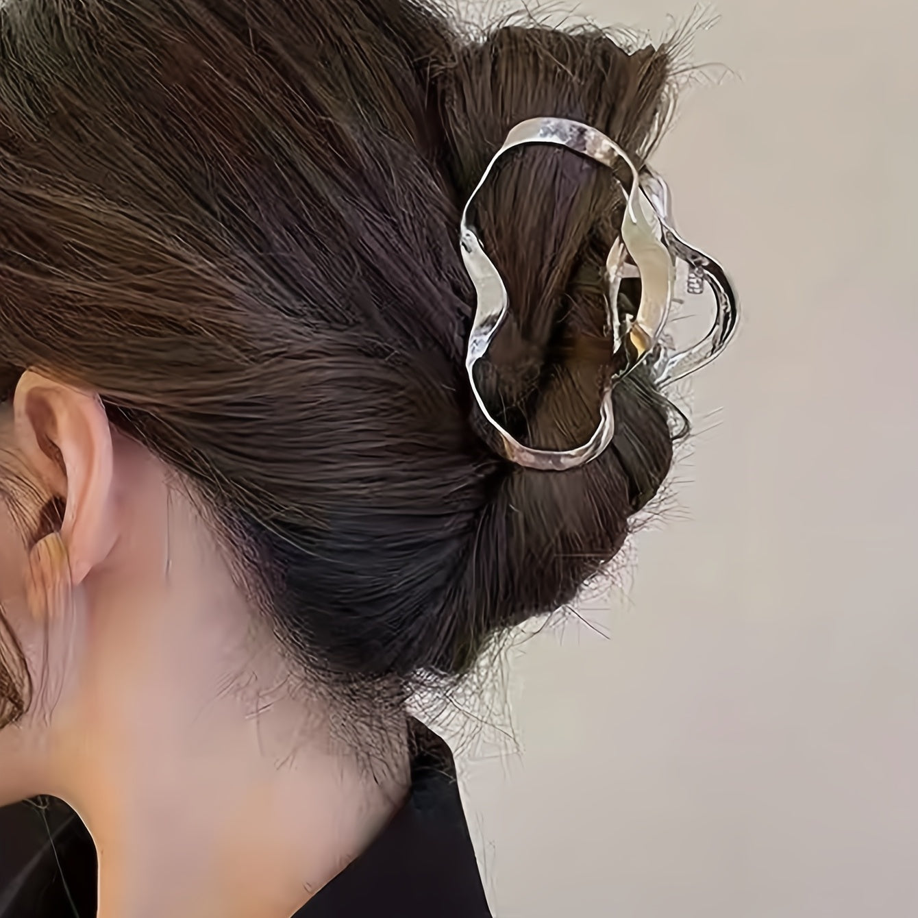 Geometric Irregular Metal Hair Claw Clip Hair Clip Girls Kids Hair Accessories