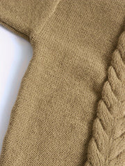 Cable Long Sleeve High Neck Jumper