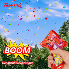 12pcs Handheld Fireworks Gun Party Props Celebration