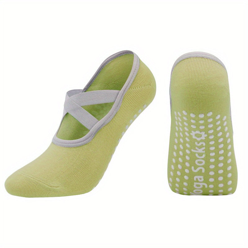 Women's Anti Slip Yoga Socks for Fitness Dancing Pilates