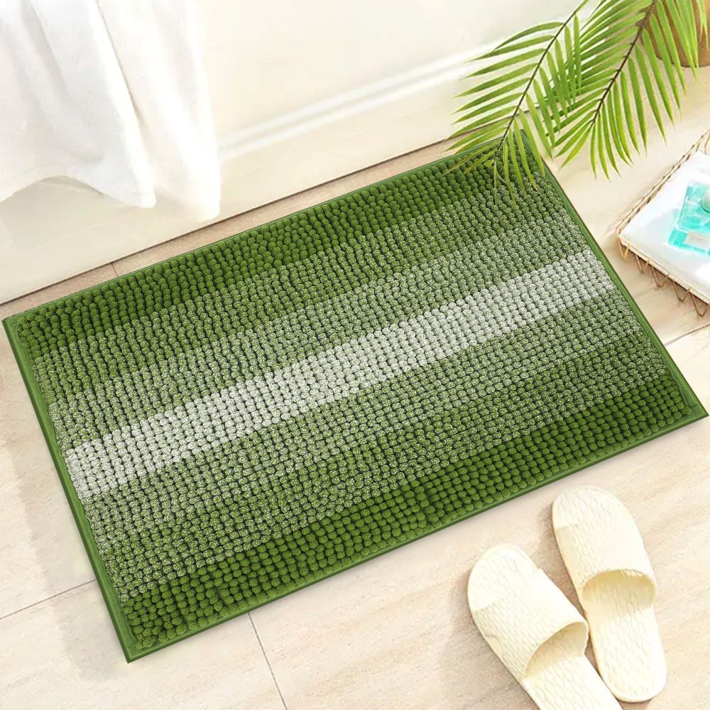 Soft Non Slip Bath Rug, Machine Washable, Water Absorbent Shower Mat