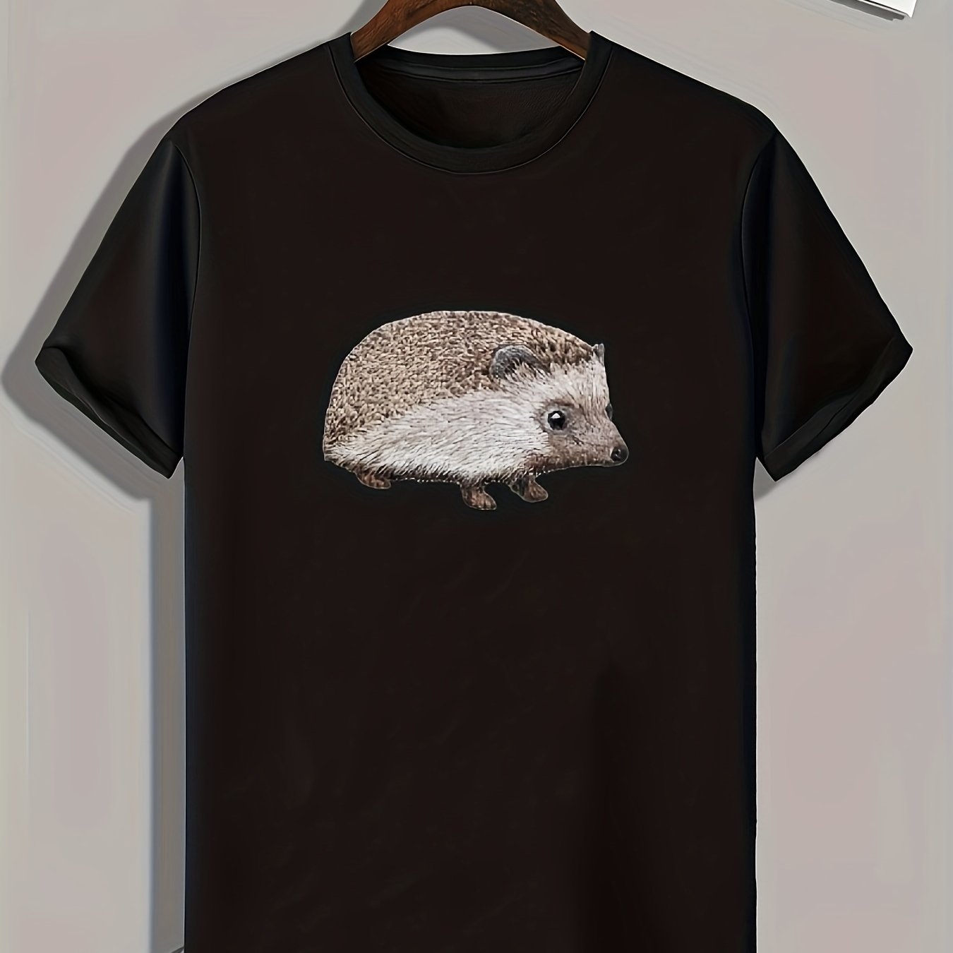 Animal Print Men's Graphic T-shirt for Summer