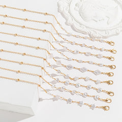 Beaded Glasses Chain Pearl Mask Chain Glasses Holder Necklace