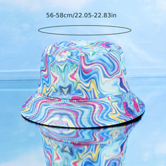 Men's Tie Dye Sunshade Bucket Hat