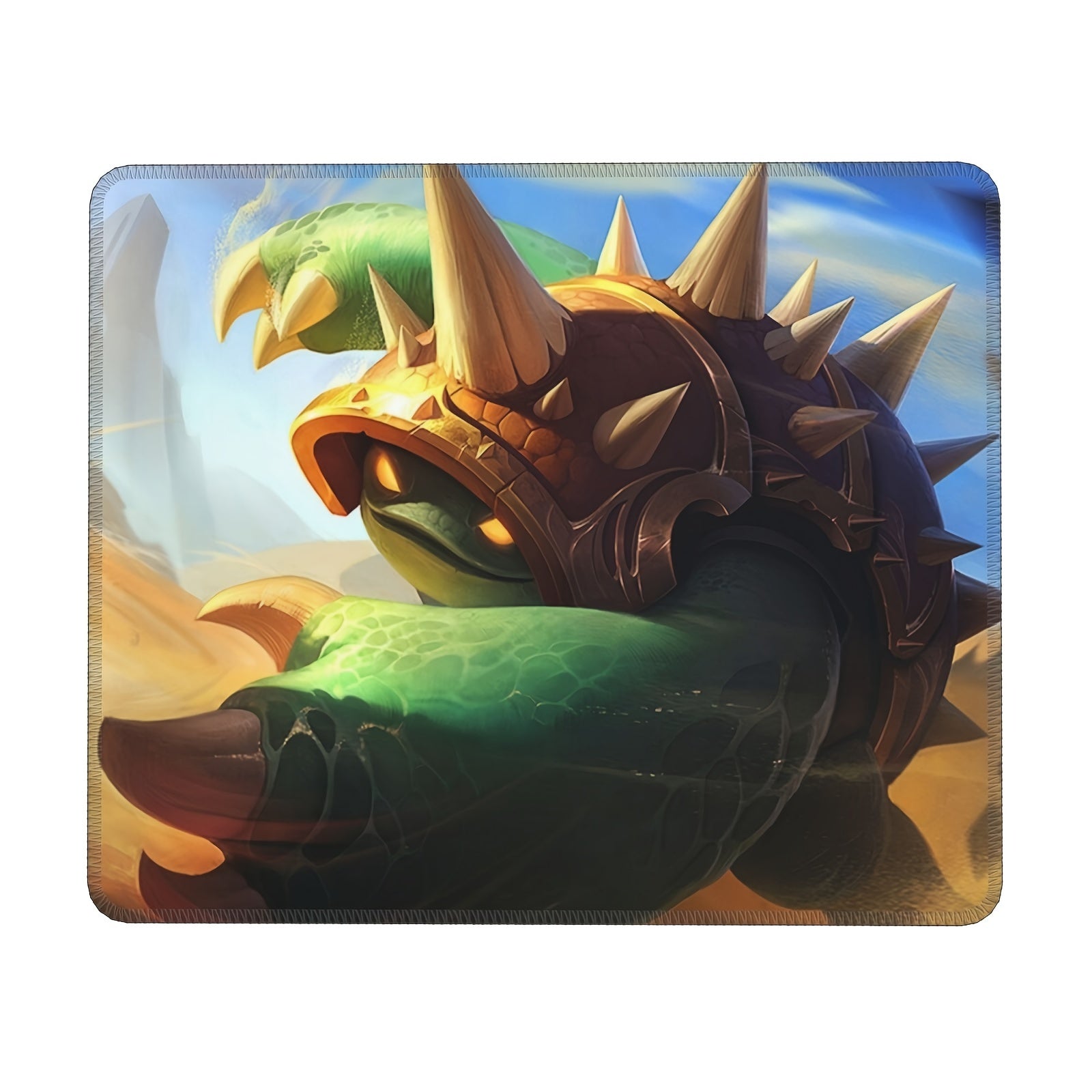 Armor Beast Mouse Pad 24x20cm - Non-slip Rubber, Stitched