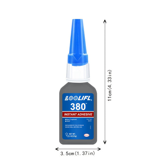 380 Strong Glue Quick Drying Adhesive Plastic Metal Ceramic Glass Wood