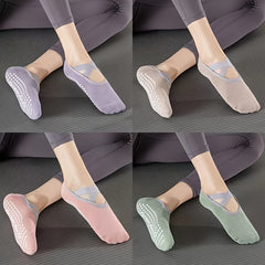 Non-slip Yoga Socks with Silicone Dot Bottom
