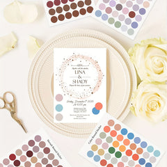 768 PCS Round Dot Stickers 0.8 Inch Coding Labels Morandi Circular Stickers