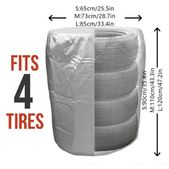 Heavy Duty Tire Cover Waterproof UV Resistant Anti Aging & Durable