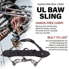 Archery Compound Bow Sling String Shoulder Strap Holder