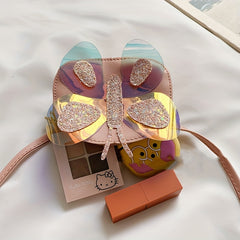 Butterfly Sequin Crossbody Bag Coin Purse Wallet Holiday Gift