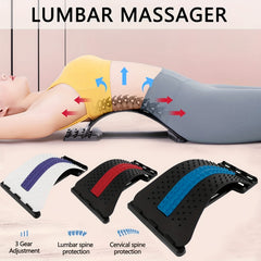 Adjustable Yoga Waist Massager for Back Pain Relief