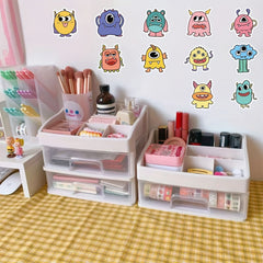 60pcs Little Monster Series Graffiti Stickers DIY Waterproof Sticker Pack