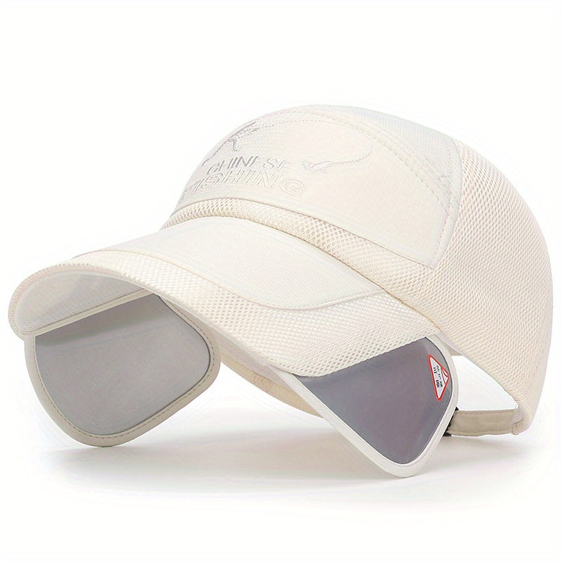 Telescopic Extended Brim Baseball Cap UV Protection Sun Hat