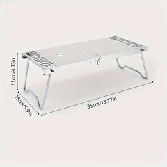 Portable Stainless Steel Camping Stove Table for Picnic