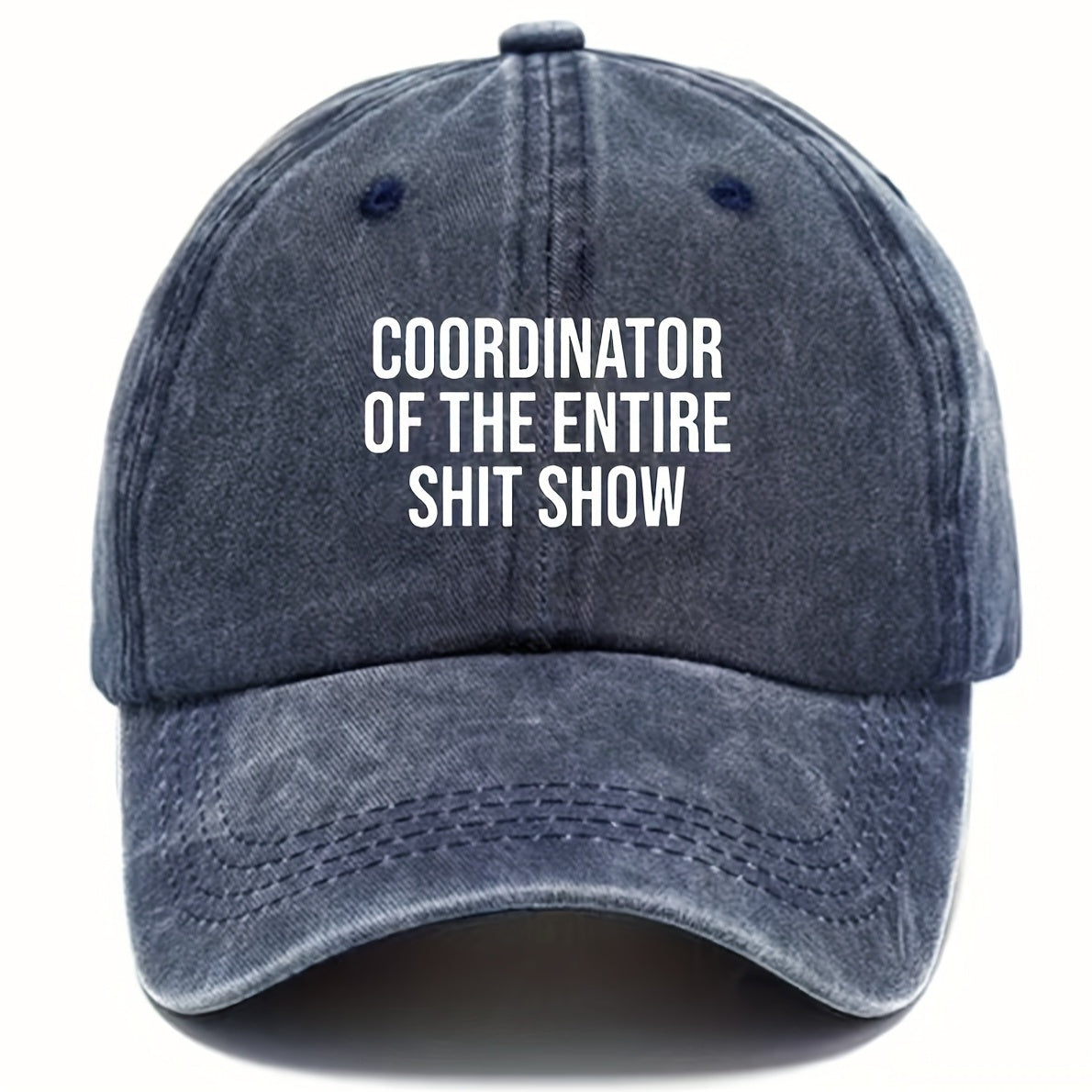 Unisex Washed Cowboy Baseball Cap Sports Casual Hat Outdoor Summer Adjustable