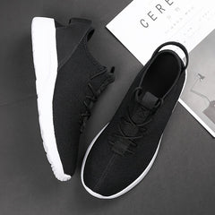 Men's Mesh Breathable Knit Non slip Shoes For Running Tennis