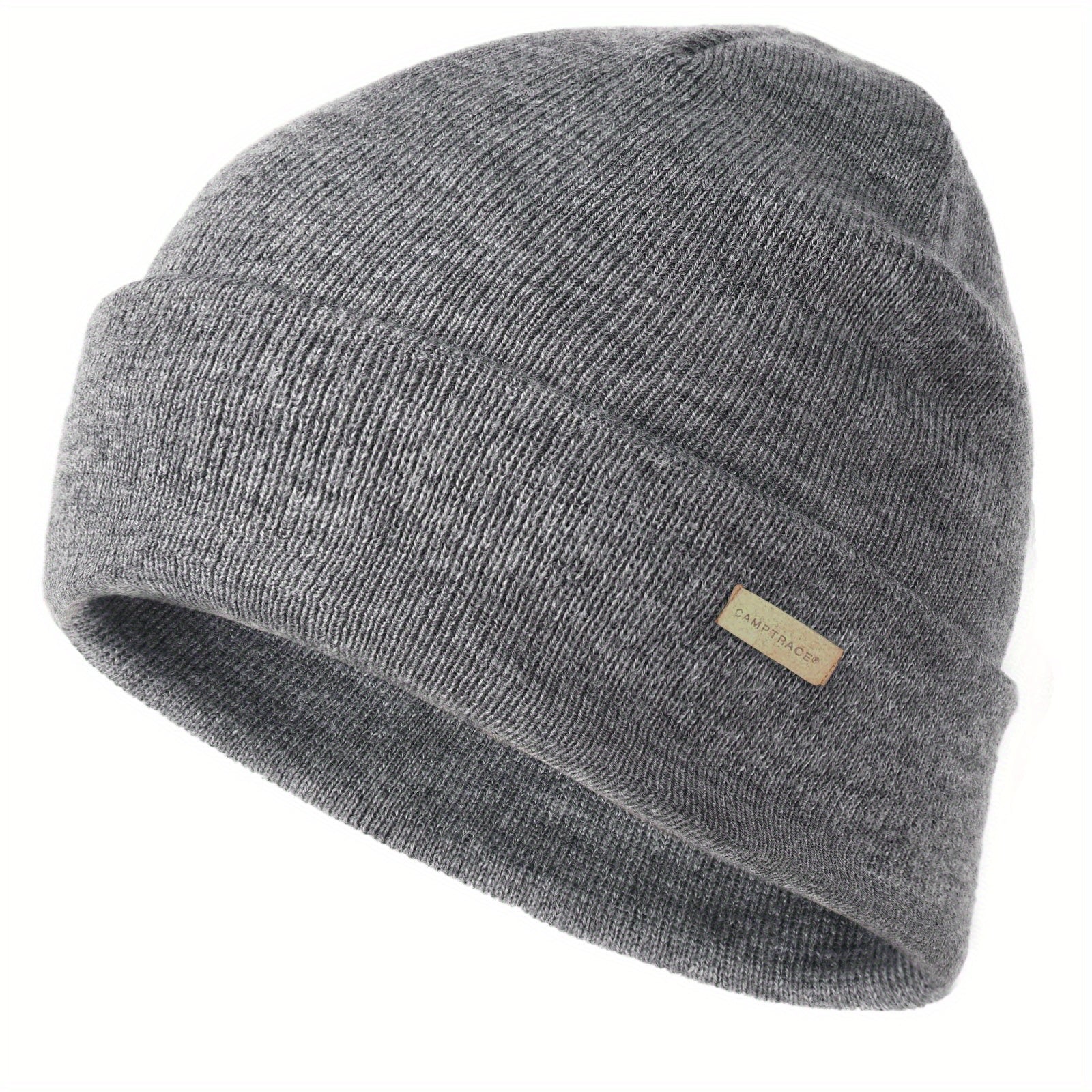 Knitted Hat Beanie For Men Women Cuffed Plain Skull Hat