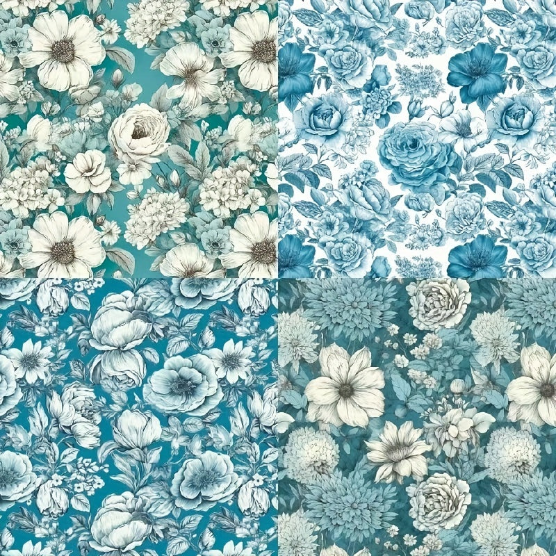 DIY OMBRE Theme Background Paper 6 inch Single Sided Patterned Paper