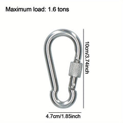 Metal Spring Hook Durable Buckle for Camping Hiking