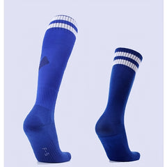 Kids Striped Sports Socks Non Slip Knee High