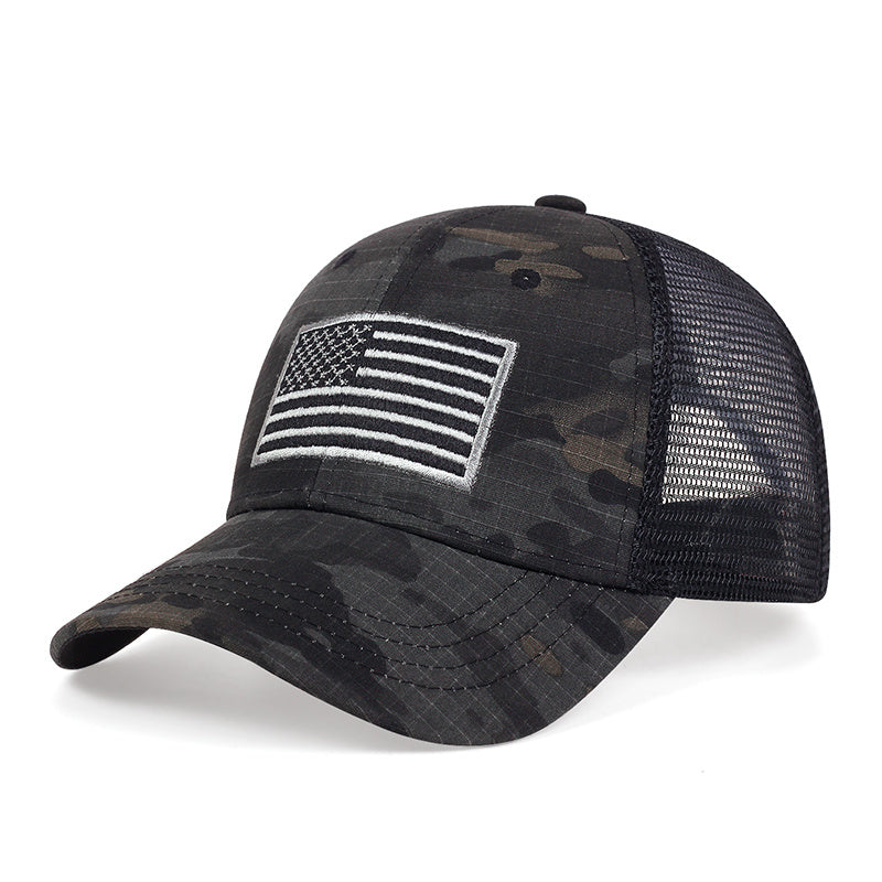 Men's Embroidered Cotton Baseball Cap